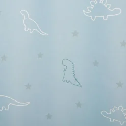 Atmosphera Rideaux Enfant*Rideau occultant enfant "Dinosaure" Bleuclair