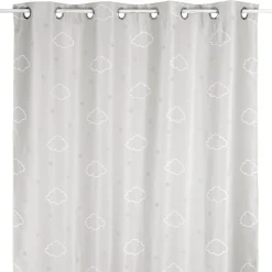 Atmosphera Rideaux Enfant*Rideau occultant enfant "Nuage" Gris