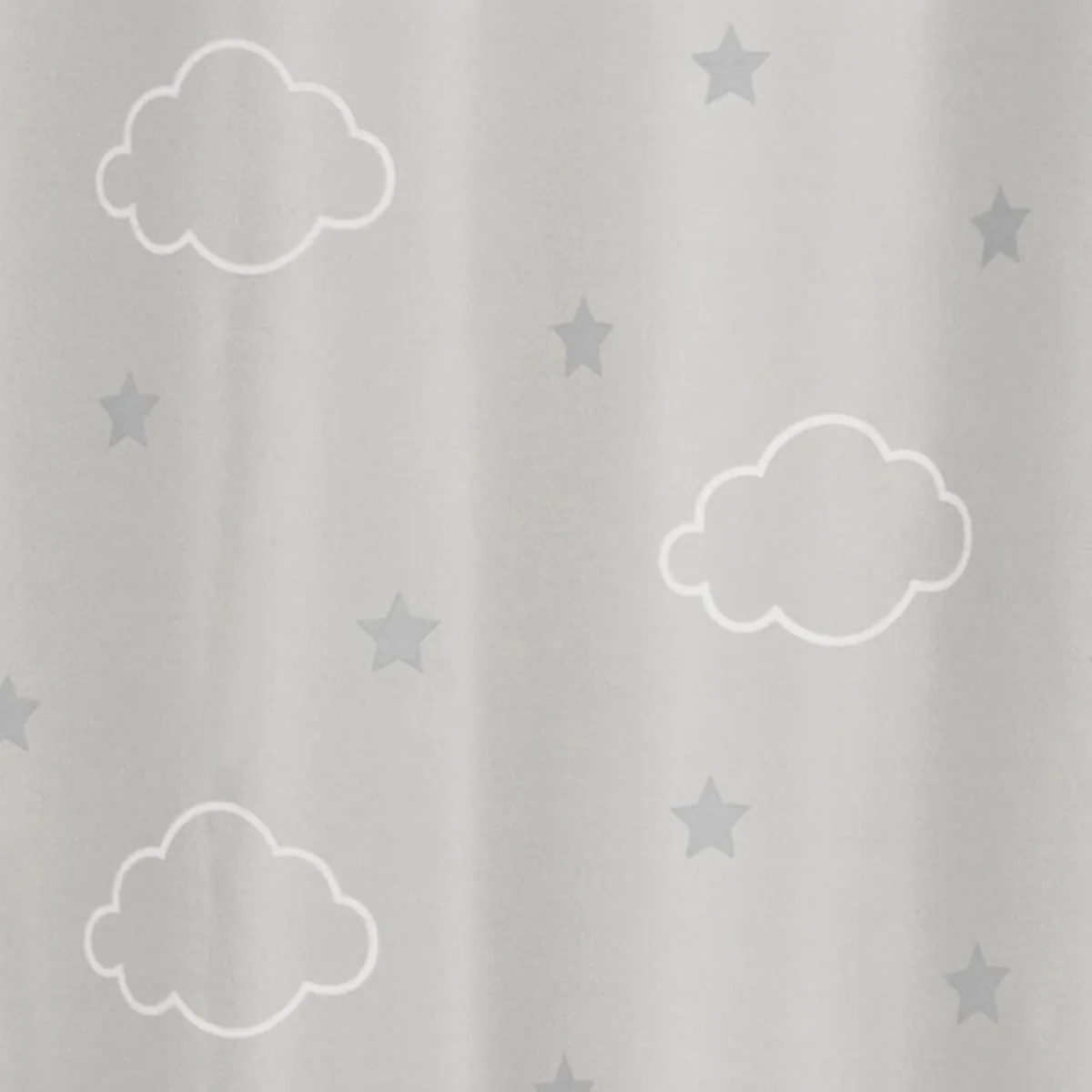 Atmosphera Rideaux Enfant*Rideau occultant enfant "Nuage" Gris
