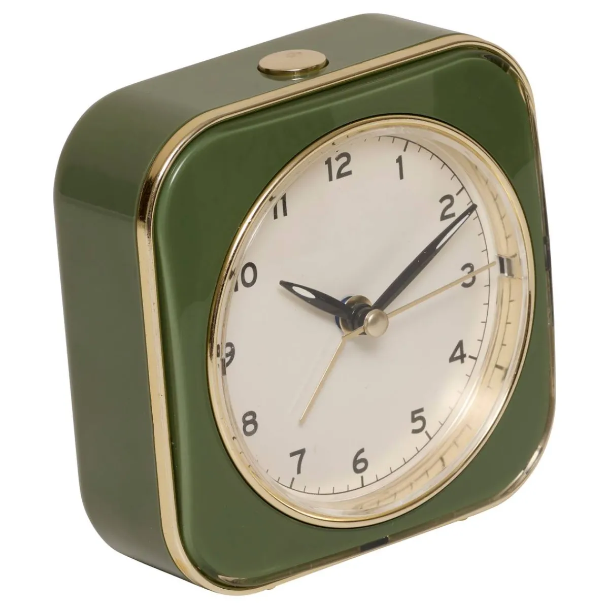 Atmosphera Horloges À Poser, Réveils*Réveil "Tudy" Blanc