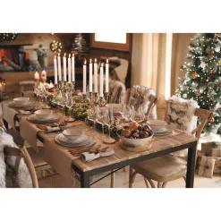 Atmosphera Saladiers, Coupelles, Verrines*Saladier  "Flower" Beige