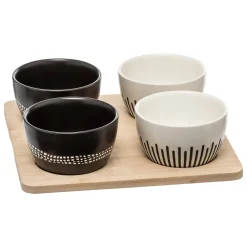 Atmosphera Set Apéritifs*Service apéritif "Ethnique" Blanc