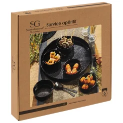 Atmosphera Set Apéritifs*Service apéritif 6 pièces  
