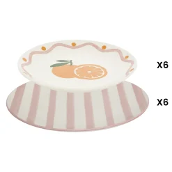 Atmosphera Assiettes Plates|Services De Vaisselle*Service de table 