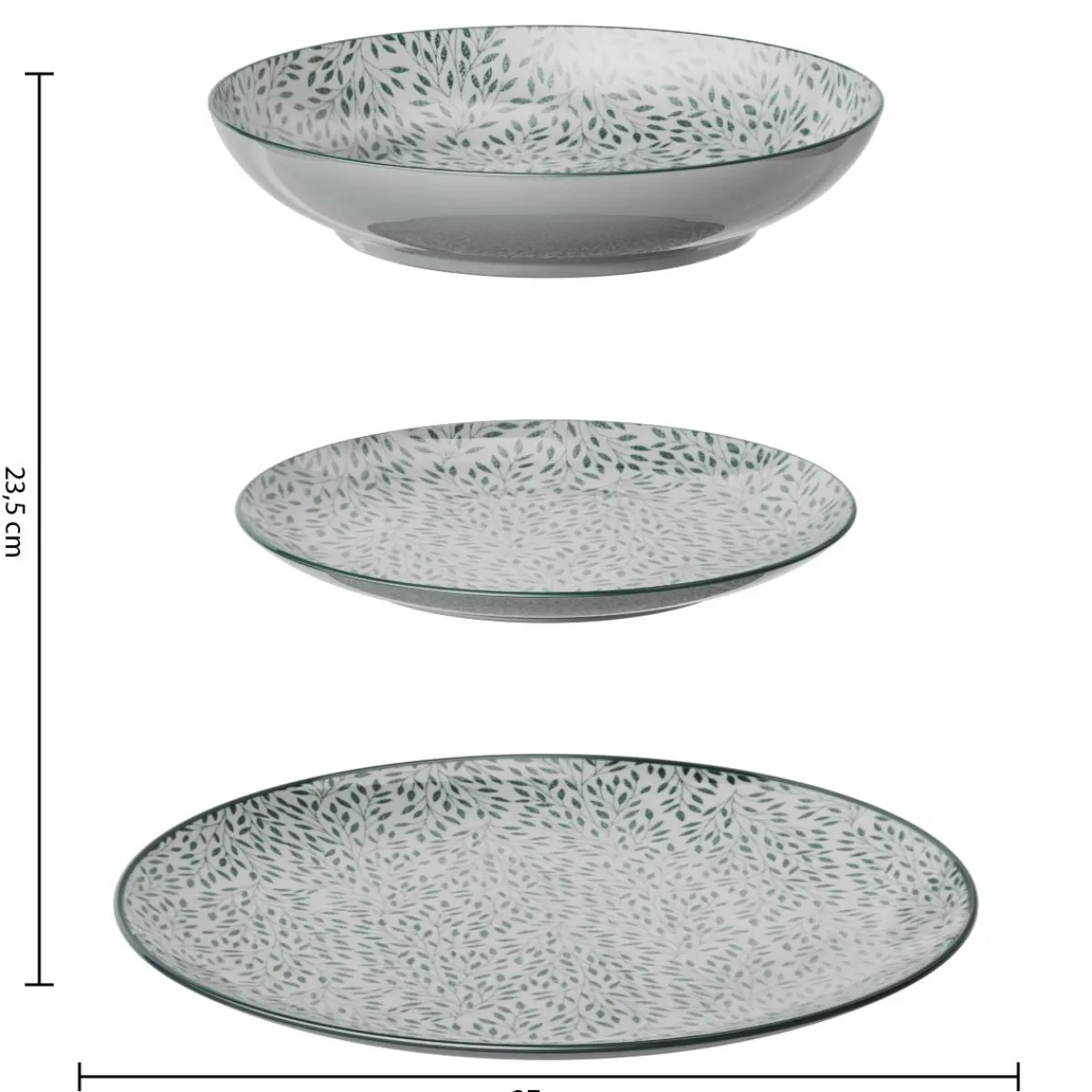 Atmosphera Services De Vaisselle*Service de table "Jasmin"