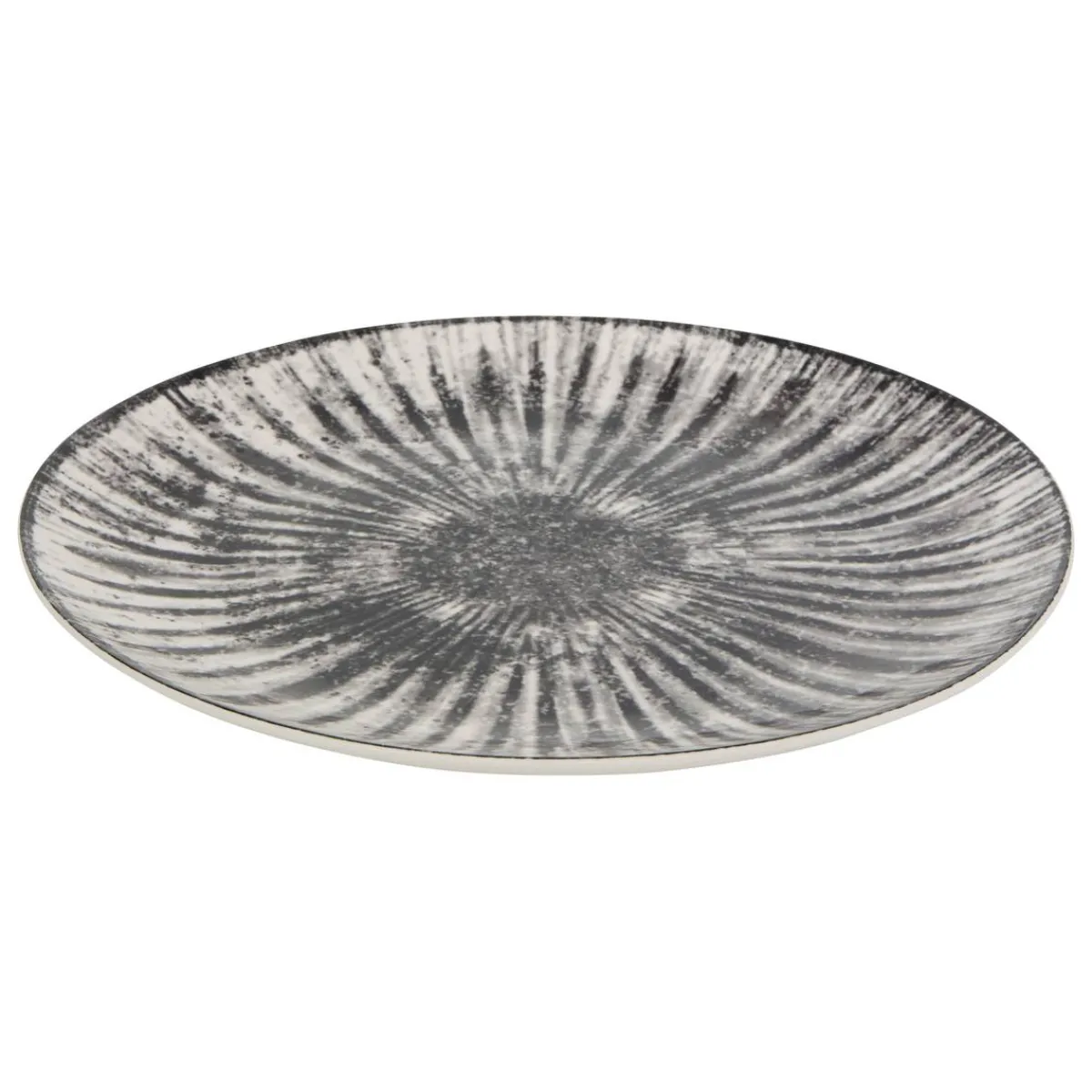 Atmosphera Services De Vaisselle*Service de table "Lucie" Noir
