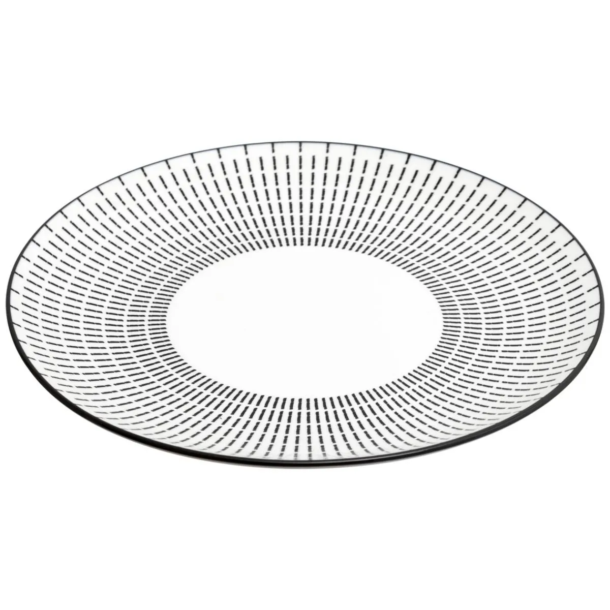 Atmosphera Services De Vaisselle*Service de table "Lunis" Noir2