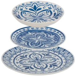 Atmosphera Services De Vaisselle*Service de table "Manon" Blanc