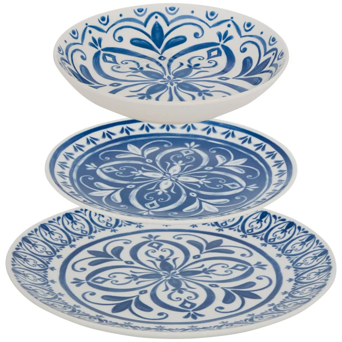 Atmosphera Services De Vaisselle*Service de table "Manon" Blanc