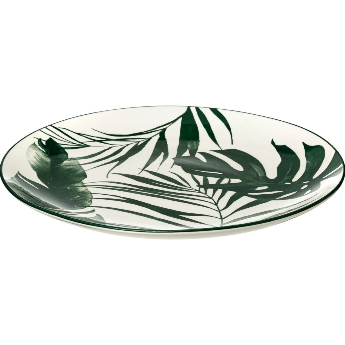 Atmosphera Services De Vaisselle*Service de table "Palme" Noir