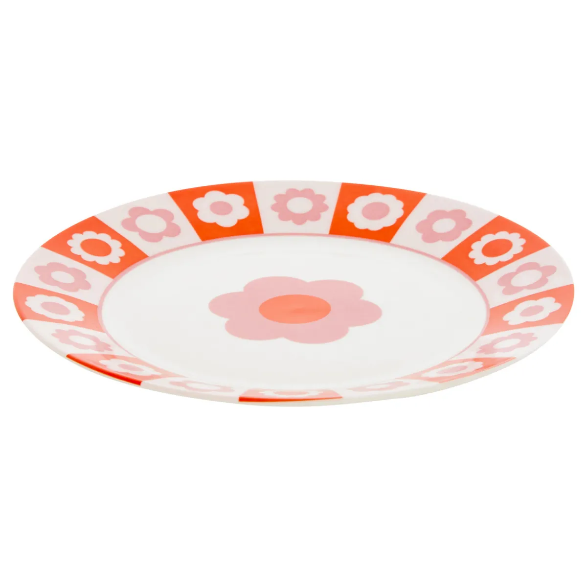 Atmosphera Assiettes Plates|Services De Vaisselle*Service de table 12 pièces "Bloomorama" Rose