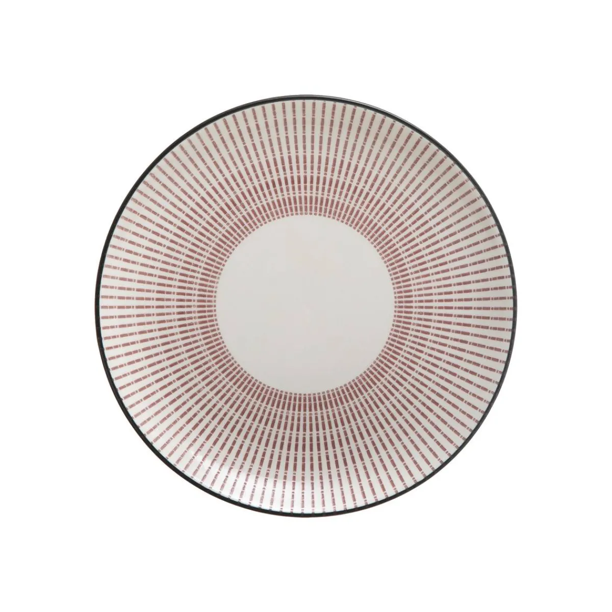 Atmosphera Services De Vaisselle*Service de table 18 pièces "Lunis" rouge