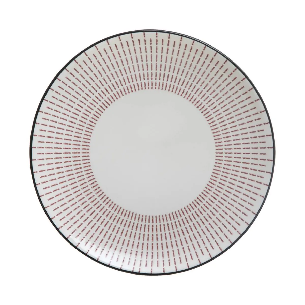 Atmosphera Services De Vaisselle*Service de table 18 pièces "Lunis" rouge