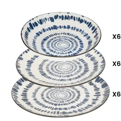 Atmosphera Assiettes Plates|Services De Vaisselle*Service de table 