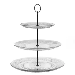 Atmosphera Plats De Service, Présentoirs*Serviteur  "Renaissance" Noir