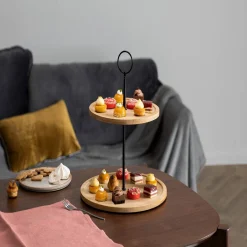 Atmosphera Plats De Service, Présentoirs*Serviteur  "Rio" Grisardoise