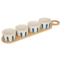 Atmosphera Set Apéritifs*Set apéritif  "Oceania" Blanc