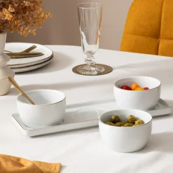 Atmosphera Set Apéritifs*Set apéritif 4 pièces  "Arya" Grisardoise