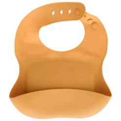 Atmosphera Accessoires Bébé*Set bavoir enfant "Yum" Ocre