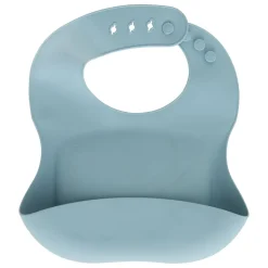 Atmosphera Accessoires Bébé*Set bavoir enfant "Yum" Bleu