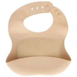 Atmosphera Accessoires Bébé*Set bavoir enfant "Yum" Beige