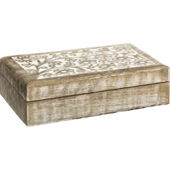 Atmosphera Boites De Rangement*Set de 2 boîtes déco 