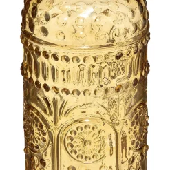 Atmosphera Vases*Set de 3 bouteilles "Folk" Ambre