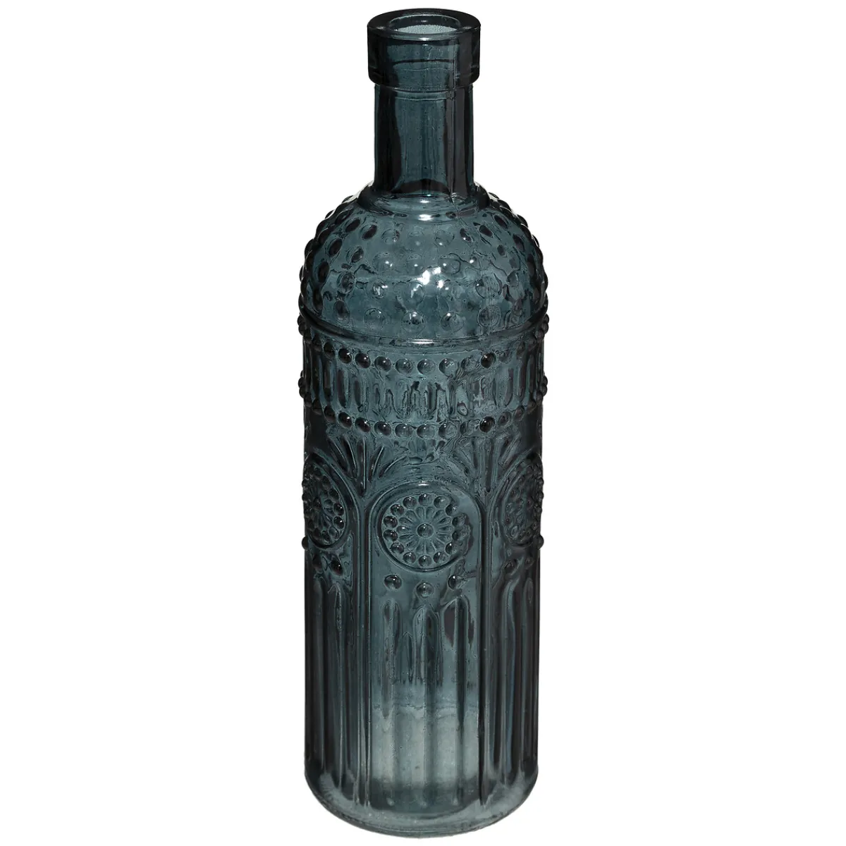 Atmosphera Vases*Set de 3 bouteilles "Folk" Ambre