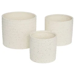 Atmosphera Pots De Fleurs|Décoration D'Extérieur*Set de 3 cache-pot 