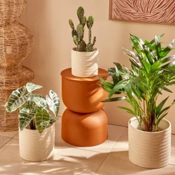 Atmosphera Pots De Fleurs|Décoration D'Extérieur*Set de 3 cache-pot 