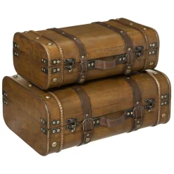 Atmosphera Malles|Voir Tout *Set de 2 cantines Argent