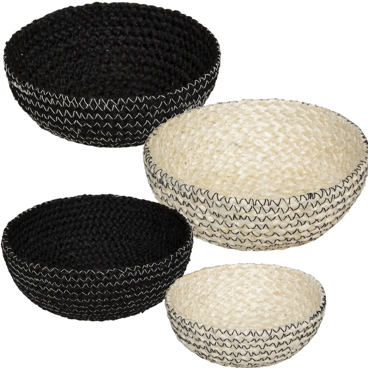 Atmosphera Plateaux*Set de 4 coupelles "Safari" Doré