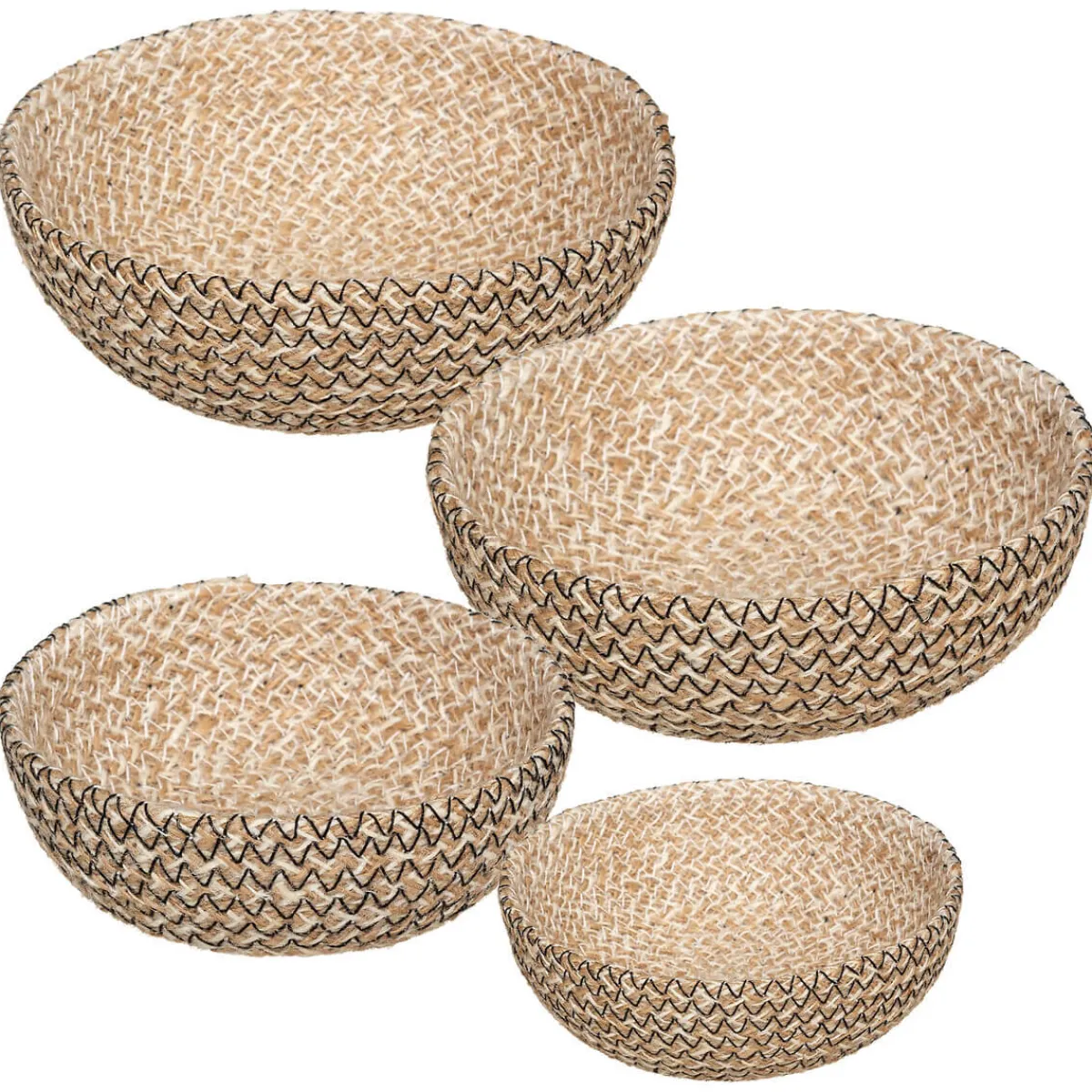 Atmosphera Plateaux*Set de 4 coupelles "Safari" Doré