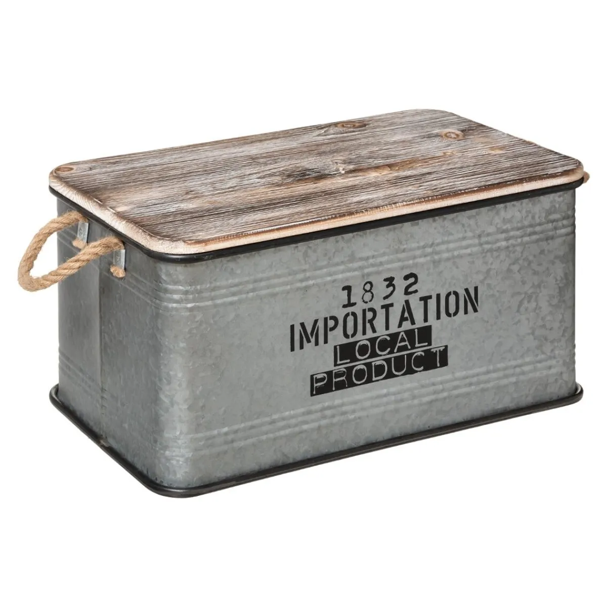 Atmosphera Malles|Voir Tout *Set de 3 malles "Local" Boisnaturel