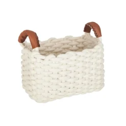 Atmosphera Voir Tout |Paniers De Rangement*Set de 3 paniers à anses rectangulaires 