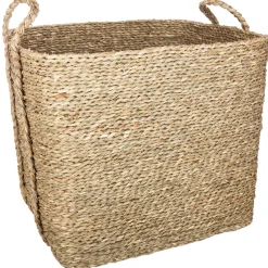 Atmosphera Voir Tout |Paniers De Rangement*Set de 3 paniers à anses rectangulaires