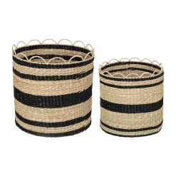 Atmosphera Voir Tout |Paniers De Rangement*Set de 2 paniers "Jada" Multicolore