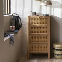 Atmosphera Paniers De Rangement*Set de 2 paniers "Jayla" Beige