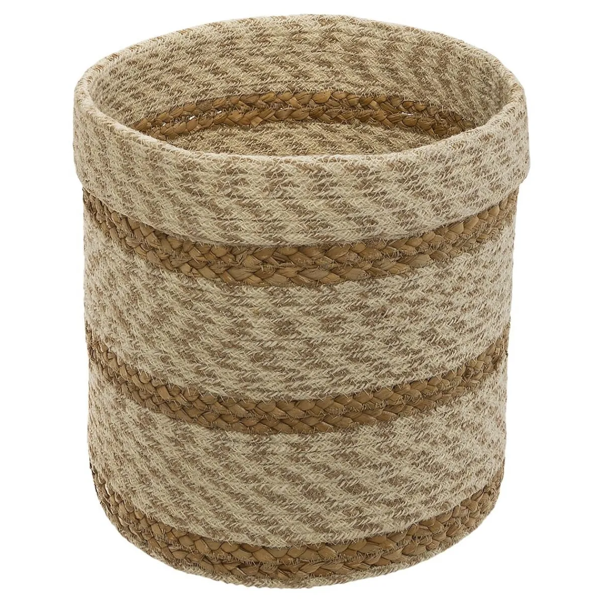 Atmosphera Voir Tout |Paniers De Rangement*Set de 4 paniers, jute Beige