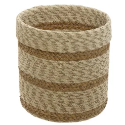 Atmosphera Voir Tout |Paniers De Rangement*Set de 4 paniers, jute Beige