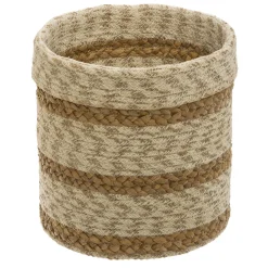Atmosphera Voir Tout |Paniers De Rangement*Set de 4 paniers, jute Beige