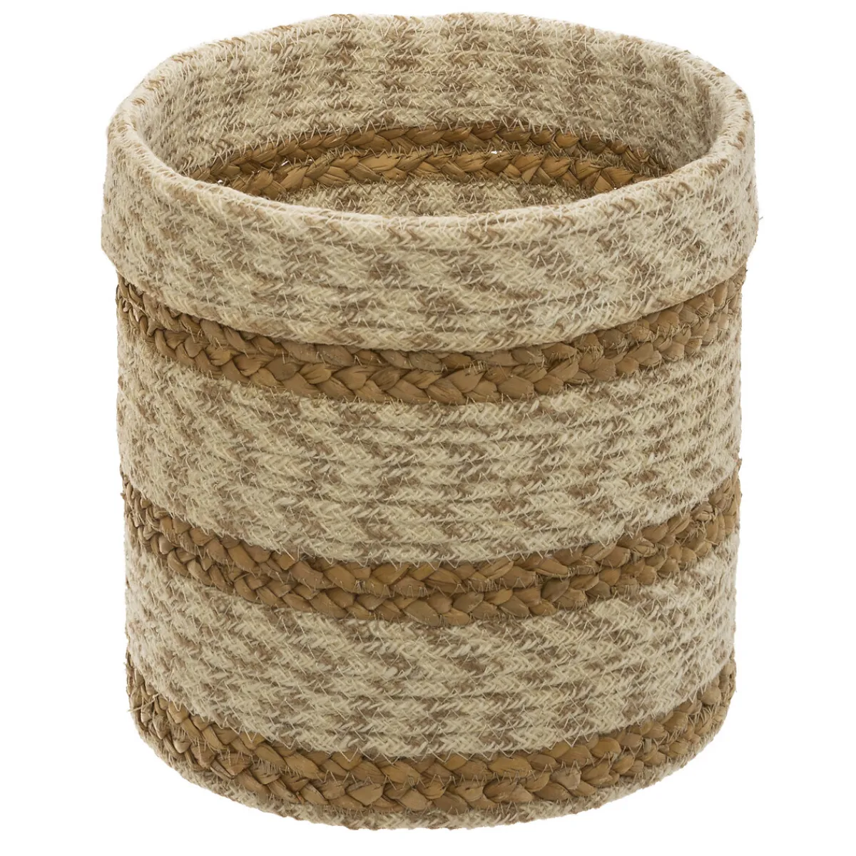 Atmosphera Voir Tout |Paniers De Rangement*Set de 4 paniers, jute Beige