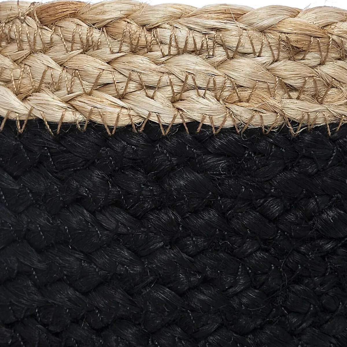 Atmosphera Voir Tout |Paniers De Rangement*Set de 3 paniers, jute Beige