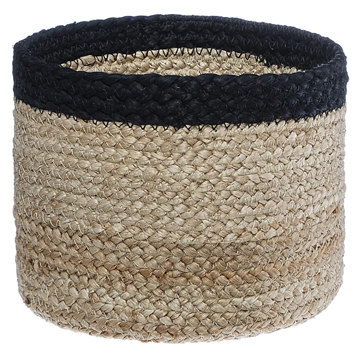 Atmosphera Voir Tout |Paniers De Rangement*Set de 3 paniers, jute Beige