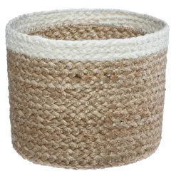 Atmosphera Voir Tout |Paniers De Rangement*Set de 3 paniers, jute Beige