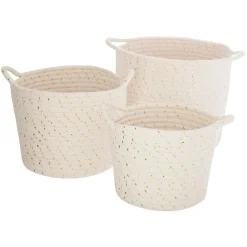 Atmosphera Paniers De Rangements*Set de 3 paniers