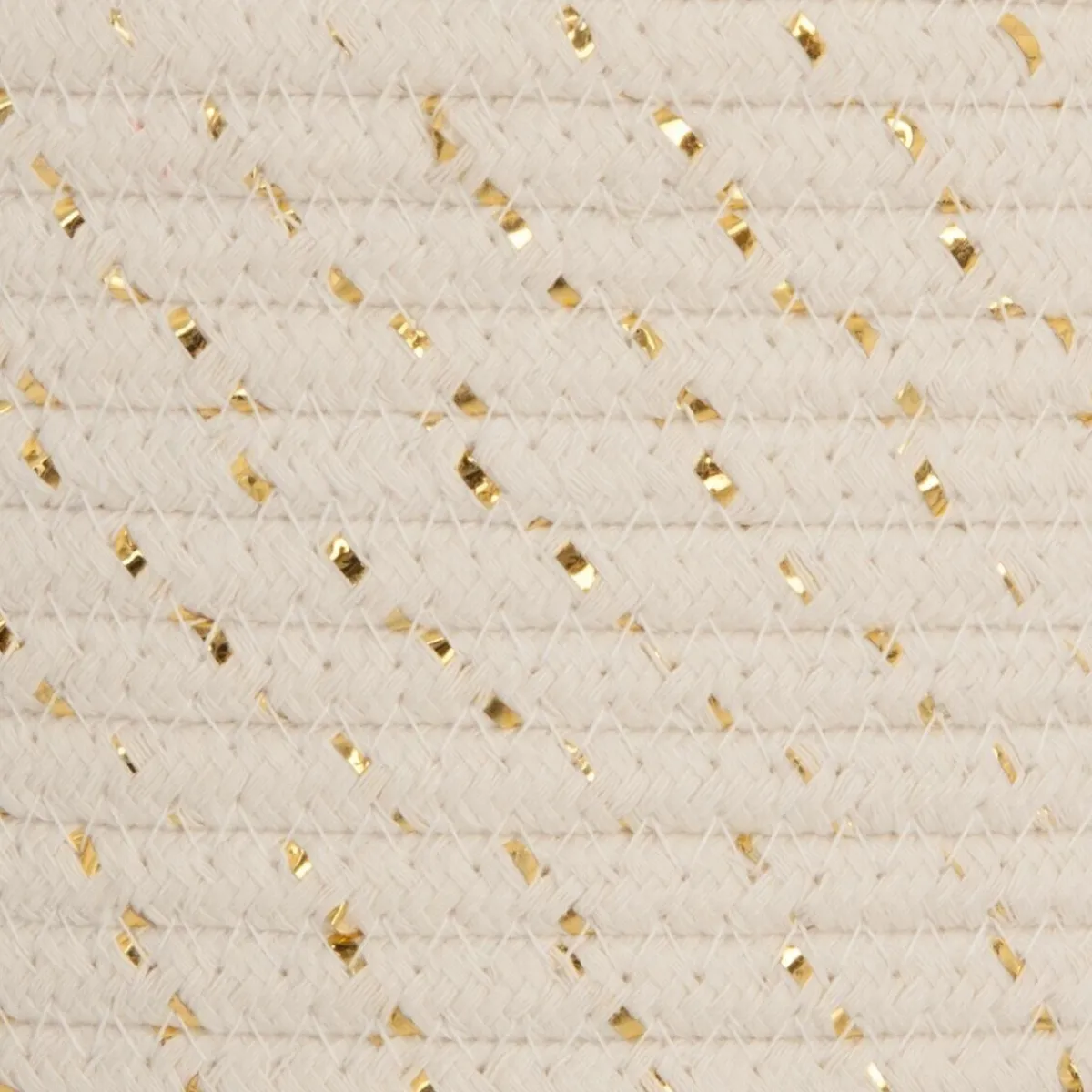 Atmosphera Paniers De Rangements*Set de 3 paniers "Lurex" Beige