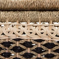 Atmosphera Paniers De Rangement*Set de 8 paniers rectangulaires Beige