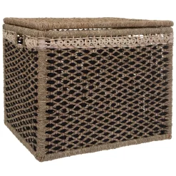 Atmosphera Paniers De Rangement*Set de 8 paniers rectangulaires Beige