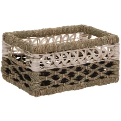 Atmosphera Paniers De Rangement*Set de 8 paniers rectangulaires Beige